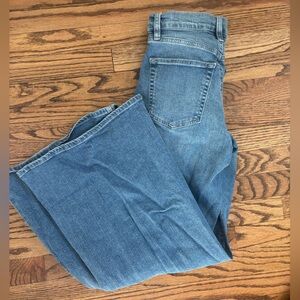 Frame denim wide leg jean